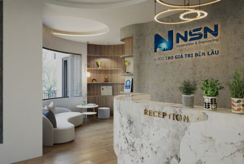 Cải Tạo Nội Thất Văn Phòng Chi Nhánh NSN Quận 2